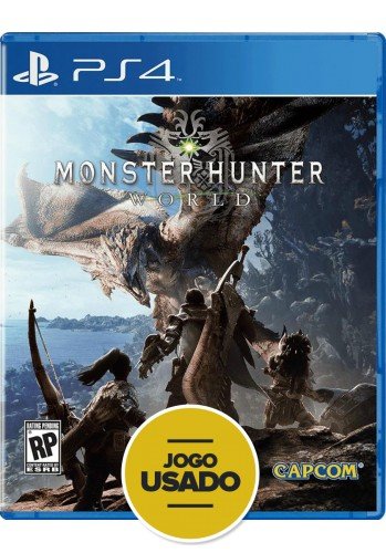 Monster Hunter World - PS4 (Usado)